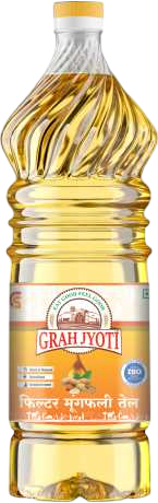GRAH JYOTI FILTER GROUNDNUT OIL BOTTEL 1 LITRE PACK